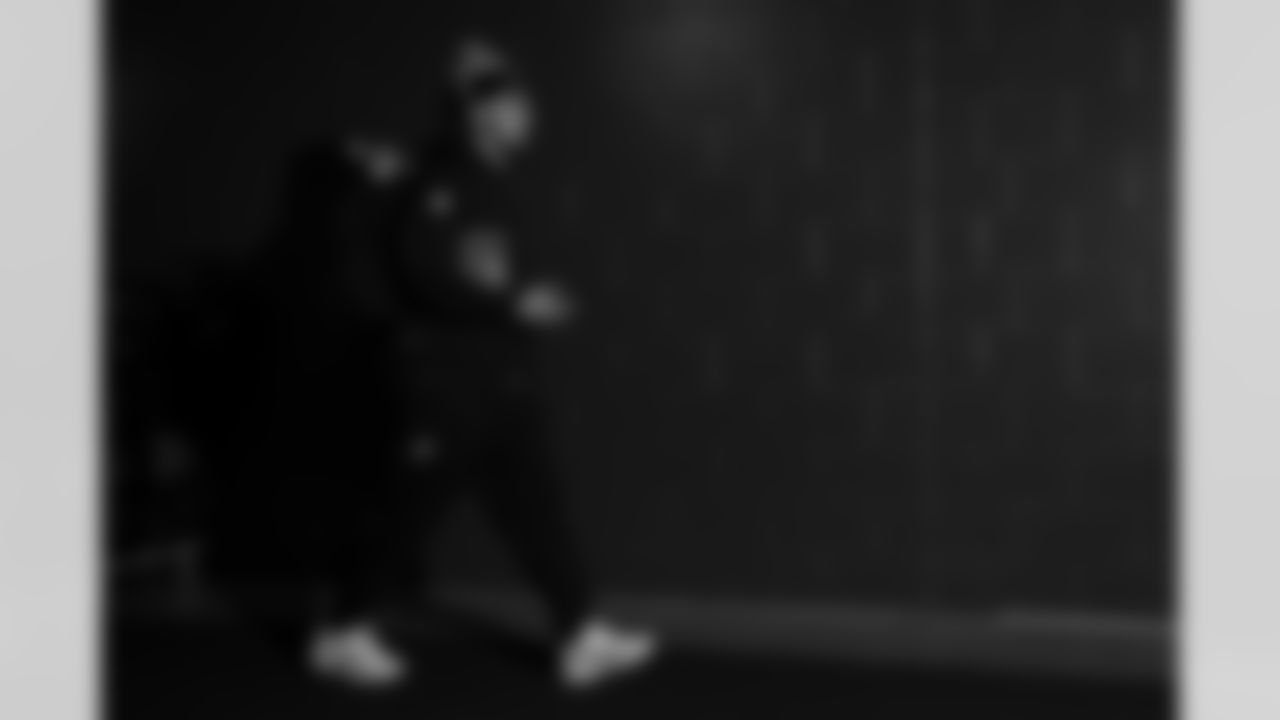 Atlanta Falcons cornerback Mike Ford Jr. #28 arrives during the Week 15 Game against the Tampa Bay Buccaneers at Raymond James Stadium in Tampa, Florida on Thursday, December 11, 2025. (Photo by Jay Bendlin/Atlanta Falcons)