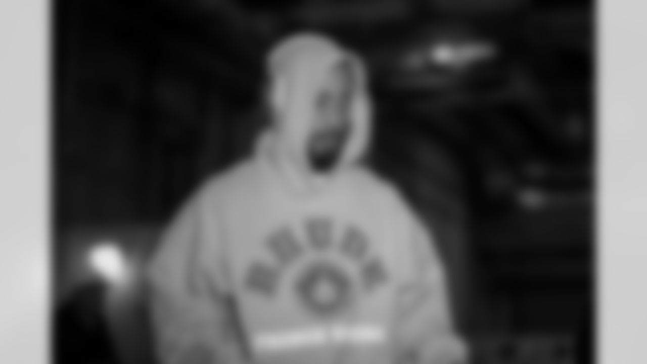 Atlanta Falcons safety Jessie Bates III #3 arrives before the Week 13 Game against the New York Jets at Metlife Stadium in East Rutherford, New Jersey on Sunday, November 30, 2025. (Photo by Jay Bendlin/Atlanta Falcons)