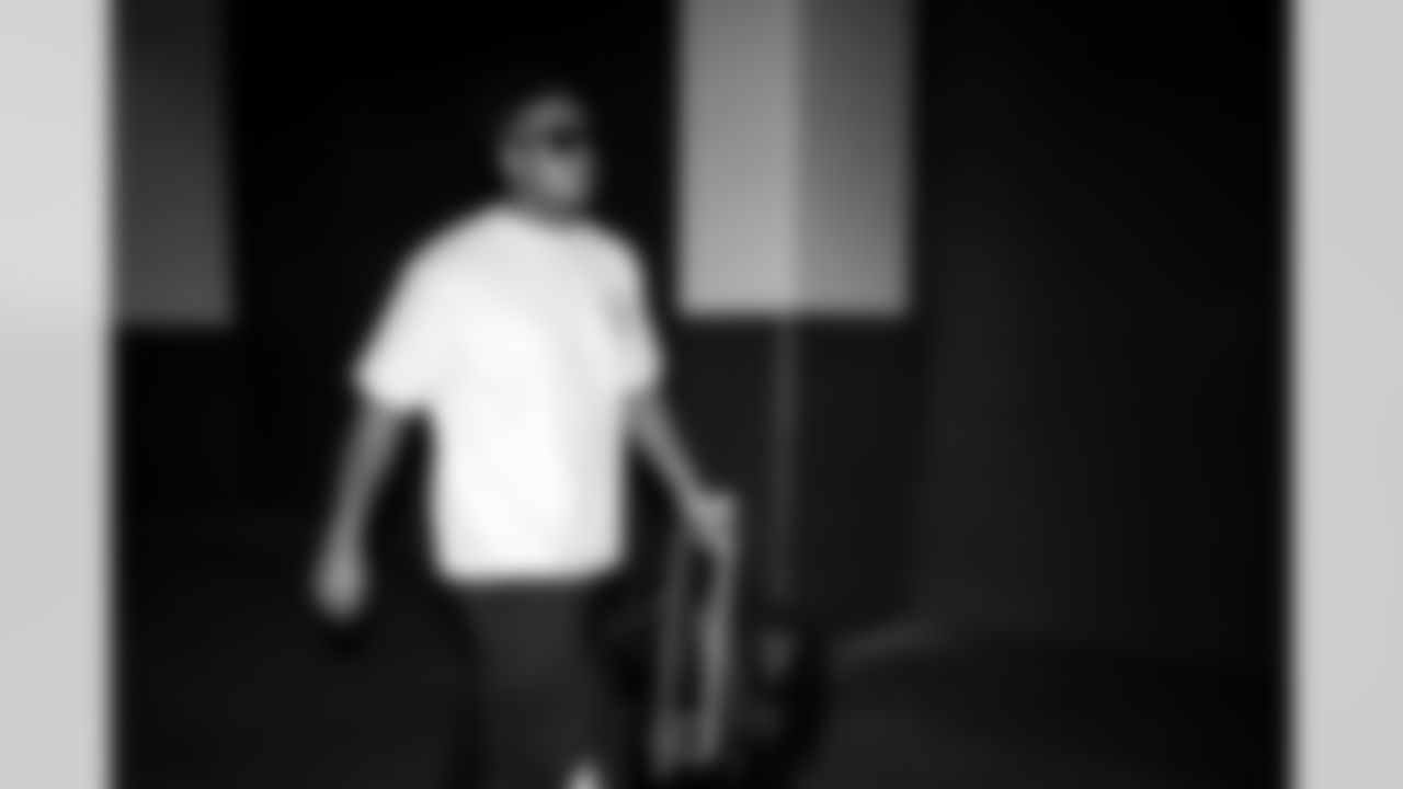 XXXXX arrives before the Week 12 Game against the New Orleans Saints at Caesars Superdome in New Orleans, Louisiana on Sunday, November 23, 2025. (Photo by Jay Bendlin/Atlanta Falcons)