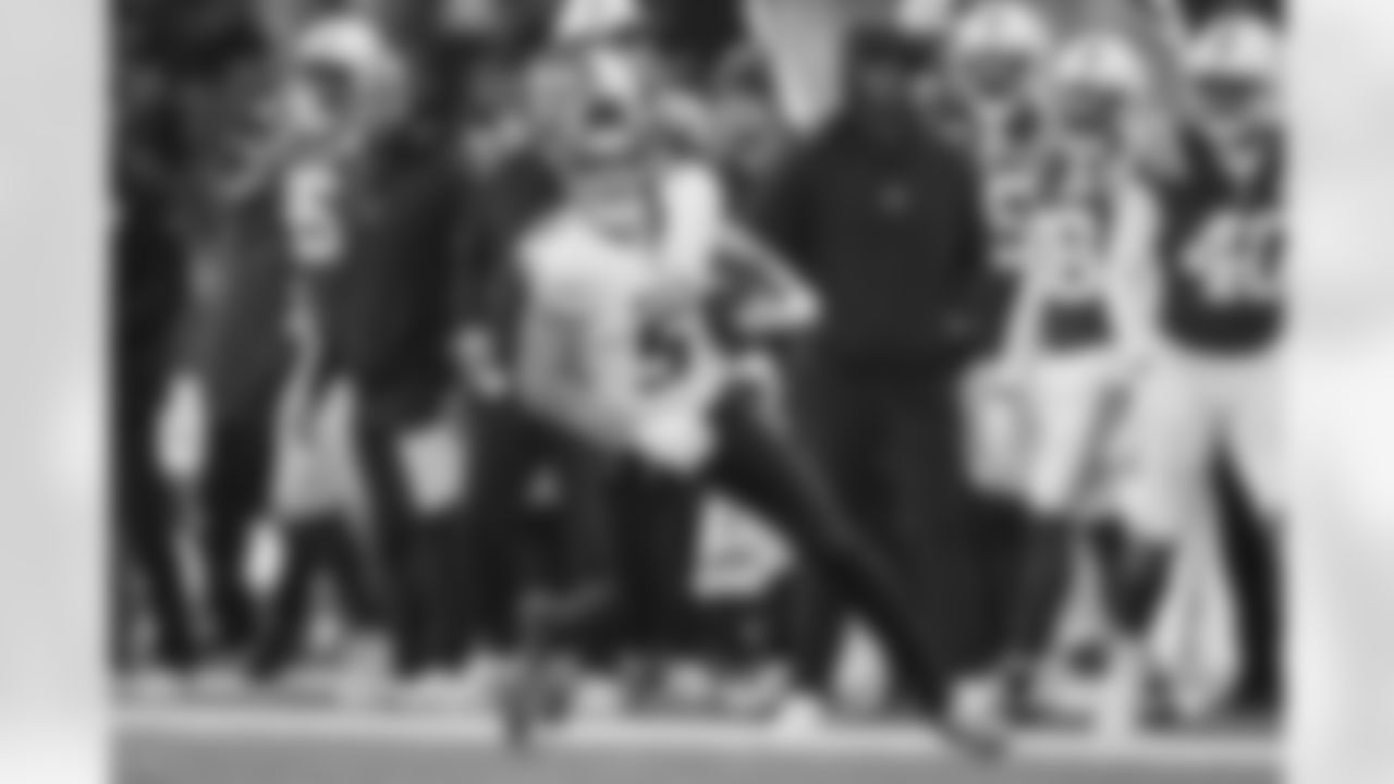 Atlanta Falcons wide receiver Drake London #5 catches the ball during the Week 10 Game against the Indianapolis Colts at Olympic Stadium in Berlin, Germany on Sunday, November 9, 2025. (Photo by Brandon Magnus/Atlanta Falcons)