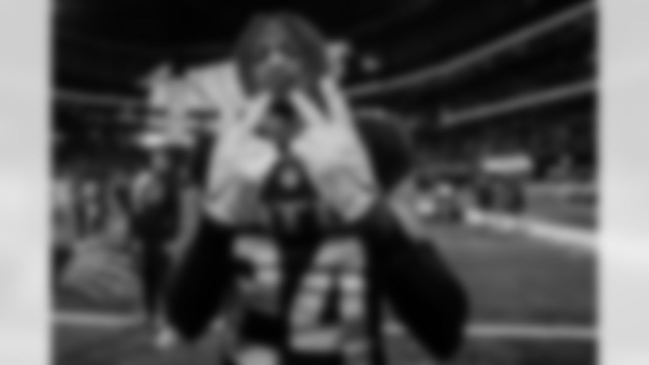 Atlanta Falcons cornerback A.J. Terrell Jr. #24 after the Week 18 Game against the New Orleans Saints at Mercedes-Benz Stadium in Atlanta, Georgia on Sunday, January 4, 2026. (Photo by Brandon Magnus/Atlanta Falcons)