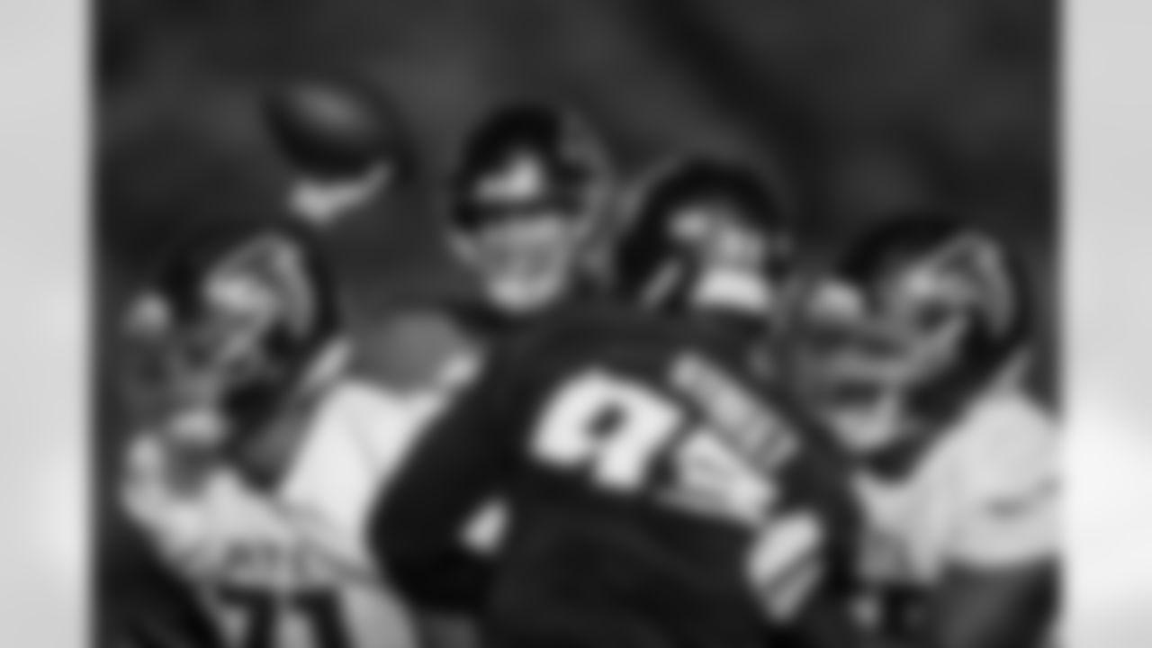 Atlanta Falcons quarterback Kirk Cousins #18 during practice at Atlanta Falcons Training Facility in Flowery Branch, Georgia, on Wednesday, November 26, 2025. (Photo by Taylor McLaughlin/Atlanta Falcons)