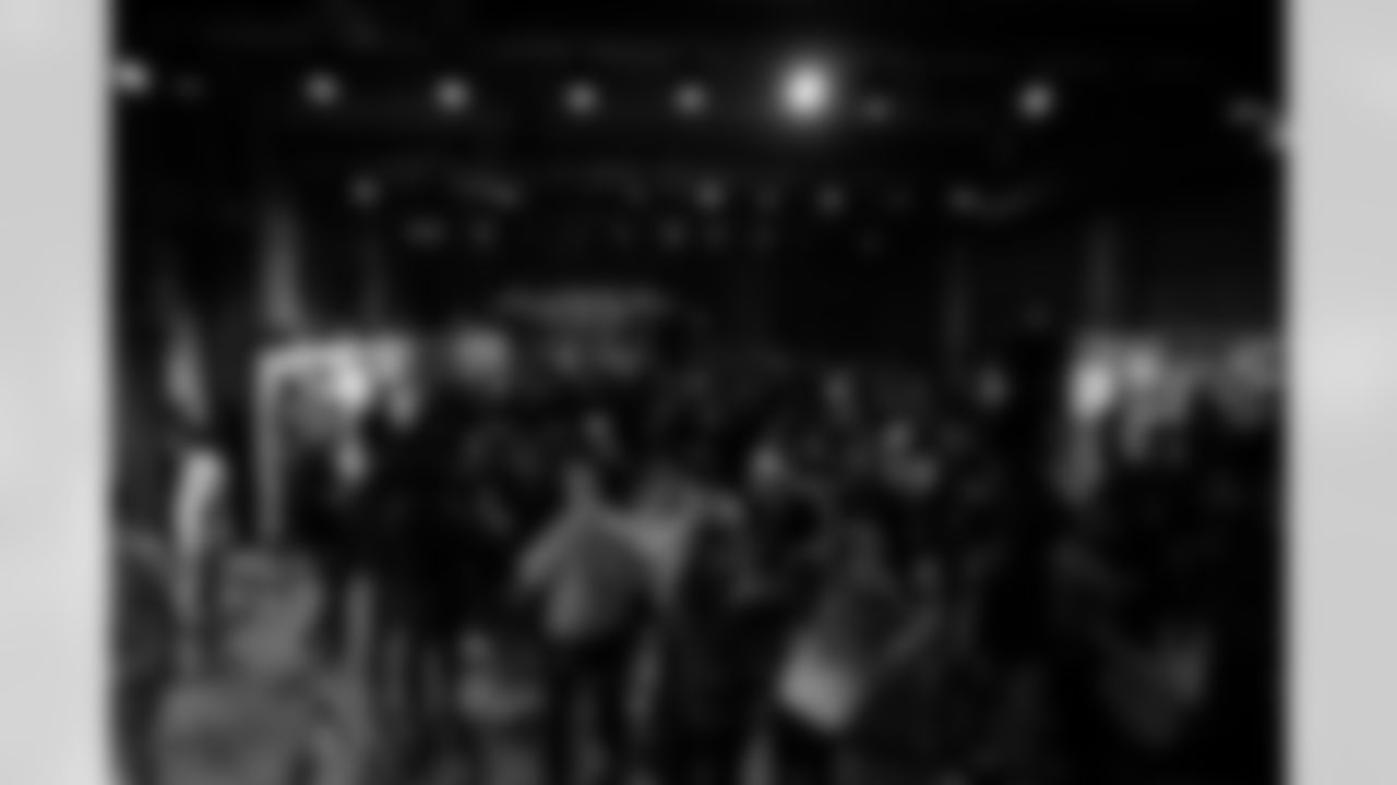 Scenes from Falcons Haus presented by Airbnb at Fotografiska Berlin in Berlin, Germany on Saturday, November 8, 2025. (Photo by Jay Bendlin/Atlanta Falcons)