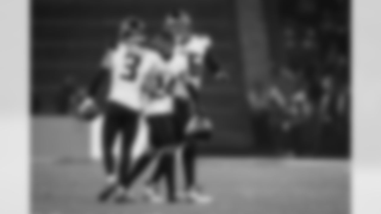 Atlanta Falcons safety Jessie Bates III #3 intercepts the ball during the Week 10 Game against the Indianapolis Colts at Olympic Stadium in Berlin, Germany on Sunday, November 9, 2025. (Photo by Brandon Magnus/Atlanta Falcons)