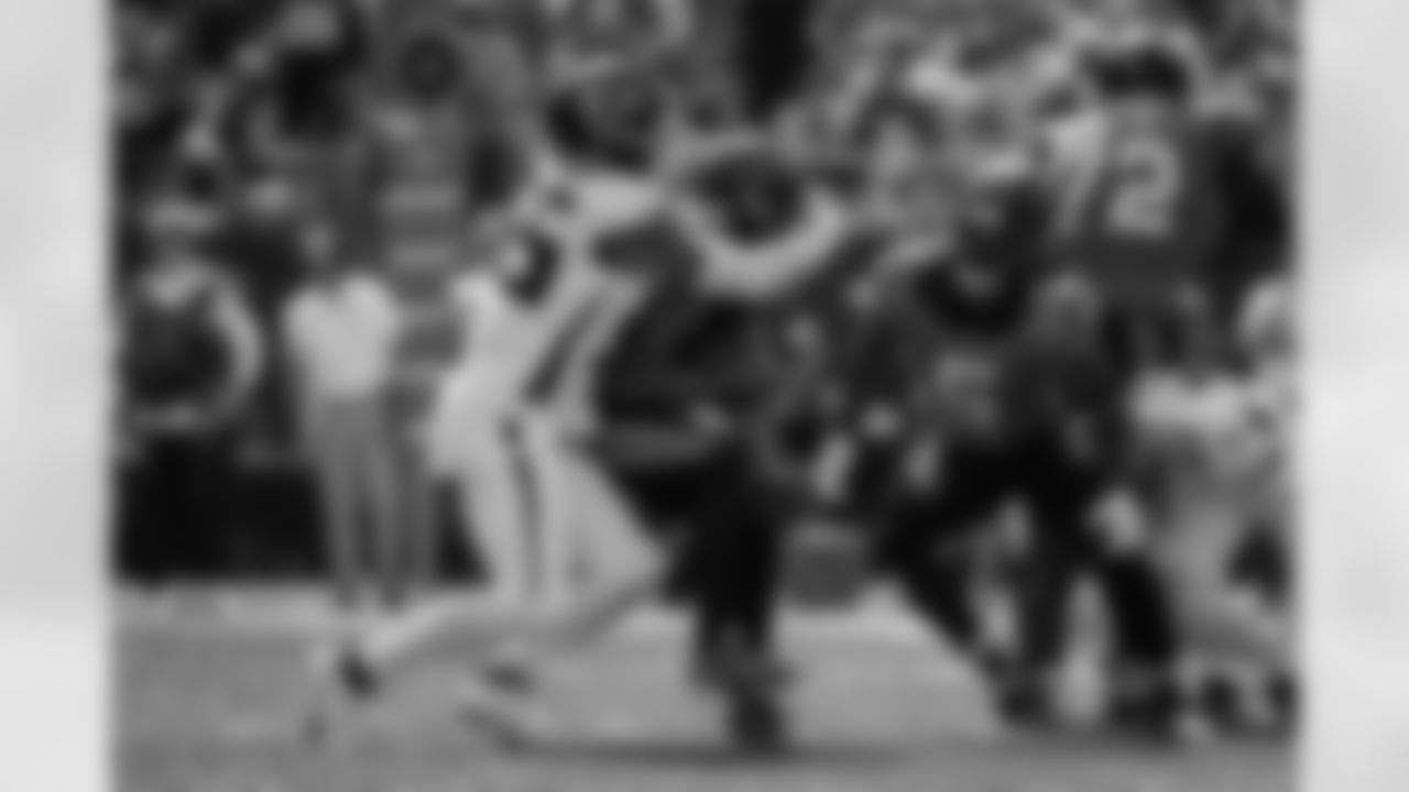 Atlanta Falcons inside linebacker Kaden Elliss #55 sacks the quarterback during the third quarter of the Week 3 Game against the Carolina Panthers at Bank of America Stadium in Charlotte, North Carolina on Sunday, September 21, 2025. (Photo by Joshua Lavallee/Atlanta Falcons)