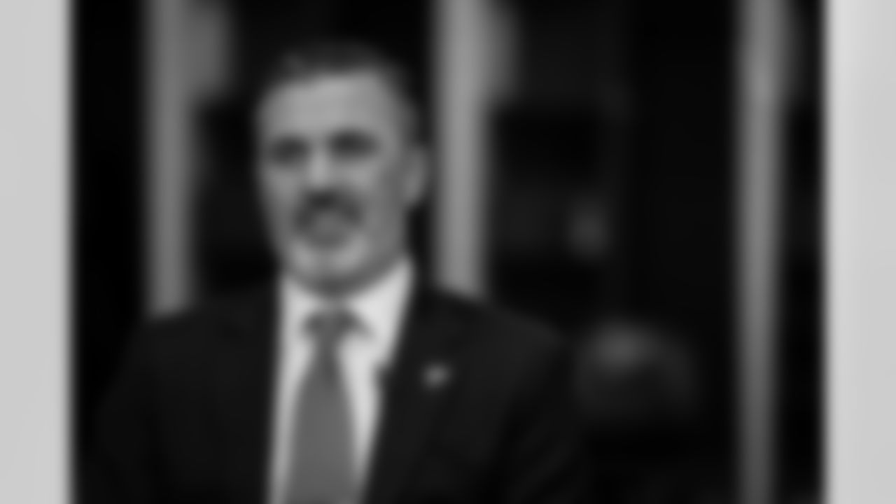 Behind the scenes with Kevin Stefanski as he goes through media and town halls at Mercedes-Benz Stadium in Atlanta, Ga. on Tuesday, January 27, 2026. (Photo by Jay Bendlin/Atlanta Falcons)