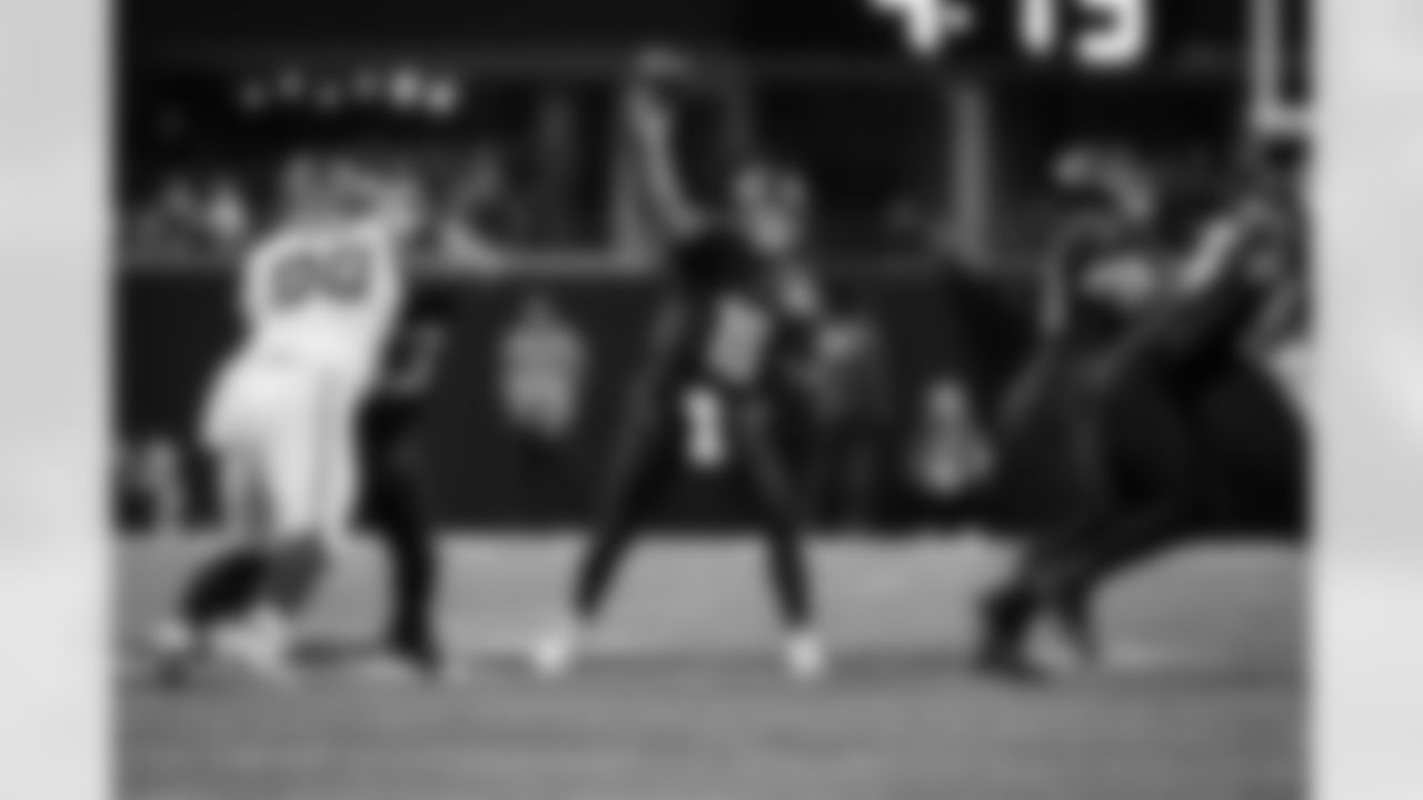 Atlanta Falcons quarterback Kirk Cousins #18 during the Week 14 Game against the Seattle Seahawks at Mercedes-Benz Stadium in Atlanta, Georgia on Sunday, December 7, 2025. (Photo by Jay Bendlin/Atlanta Falcons)