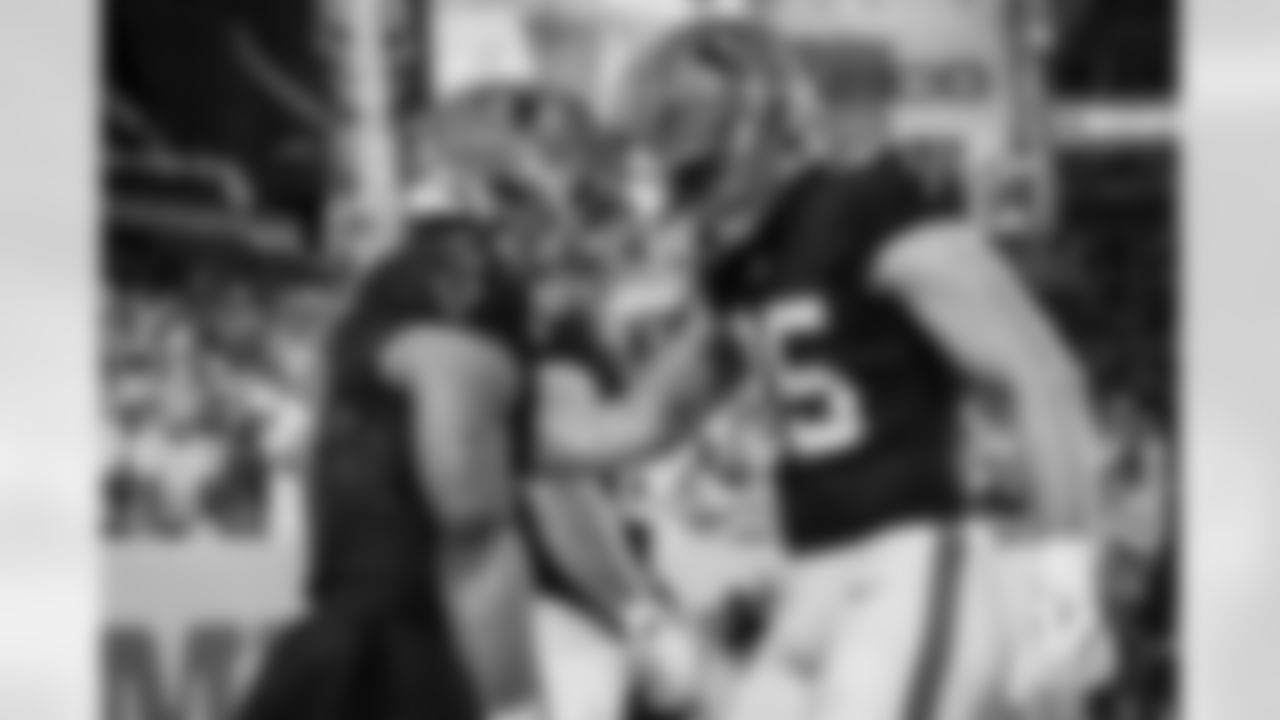Atlanta Falcons running back Bijan Robinson #7 reacts after scoring a touchdown during the Week 15 Game against the Tampa Bay Buccaneers at Raymond James Stadium in Tampa, Florida on Thursday, December 11, 2025. (Photo by Jay Bendlin/Atlanta Falcons)