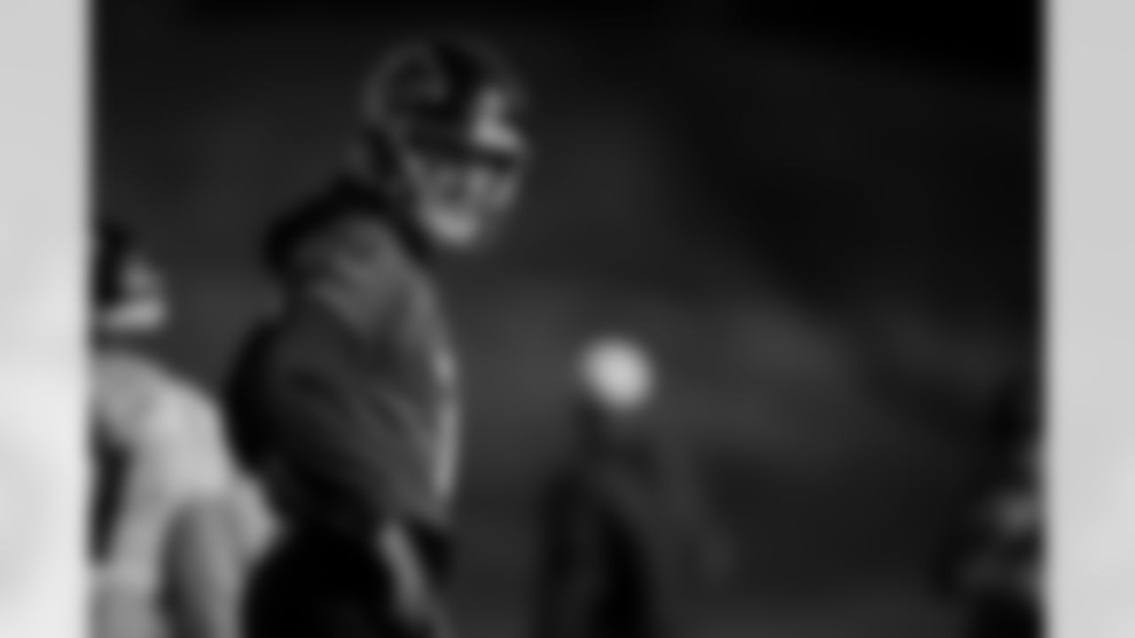 Atlanta Falcons quarterback Kirk Cousins #18 during practice at Atlanta Falcons Training Facility in Flowery Branch, Georgia, on Wednesday, November 26, 2025. (Photo by Taylor McLaughlin/Atlanta Falcons)