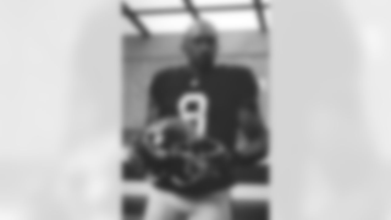Atlanta Falcons quarterback Michael Penix Jr. #9 poses for a portrait at the Atlanta Falcons Training Facility in Flowery Branch, Ga. on Friday, May 6, 2025. (Brandon Magnus/Atlanta Falcons)