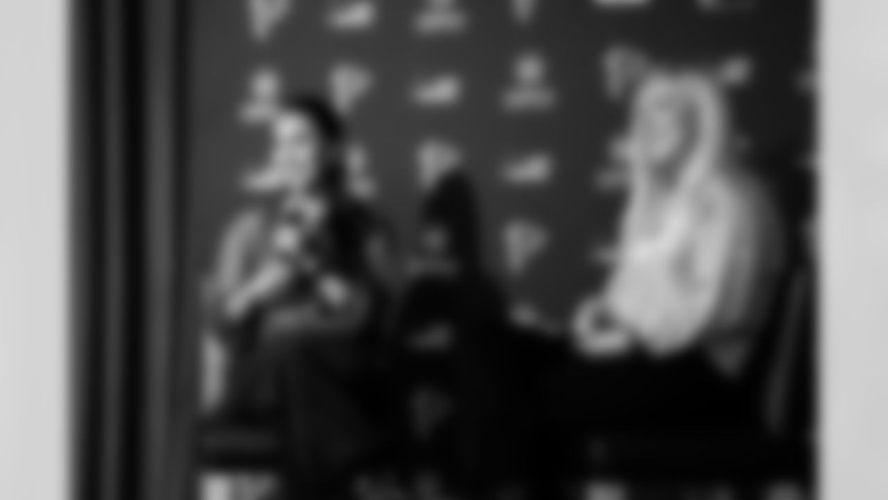 Scenes from the GACA Girls Flag Football All-Star Game at the Atlanta Falcons Training Facility in Flowery Branch, Ga. on Saturday, February 21, 2026. (Photo by Steven Burroughs/Atlanta Falcons)