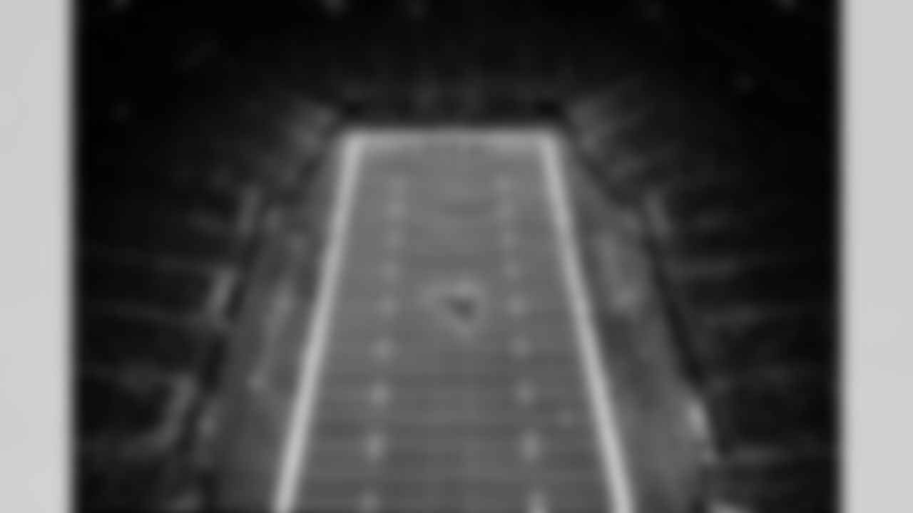 during the Week 14 Game against the Seattle Seahawks at Mercedes-Benz Stadium in Atlanta, Ga. on Sunday, December 7, 2025. (Photo by Ken Griffey Jr./Atlanta Falcons)