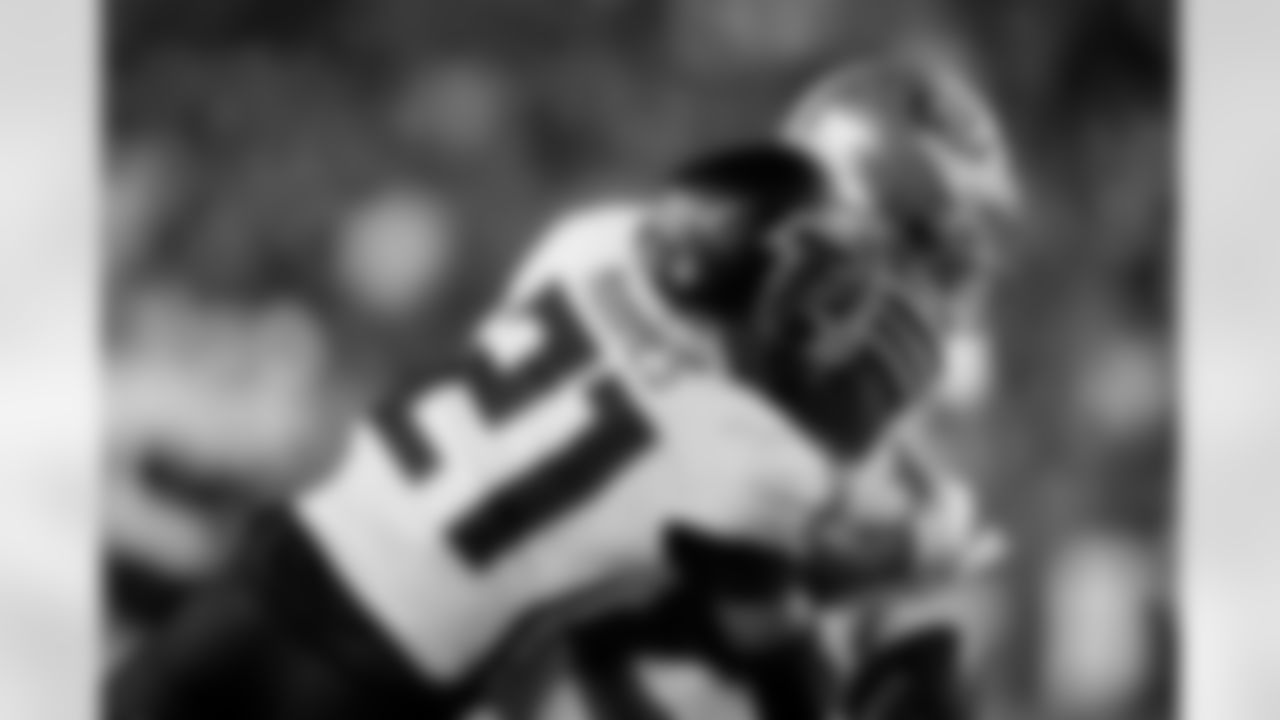 Atlanta Falcons cornerback Mike Hughes #21 breaks up a pass during the Week 7 Game against the San Francisco 49ers at Levi's Stadium in Santa Clara, California on Sunday, October 19, 2025. (Photo by Taylor McLaughlin/Atlanta Falcons)