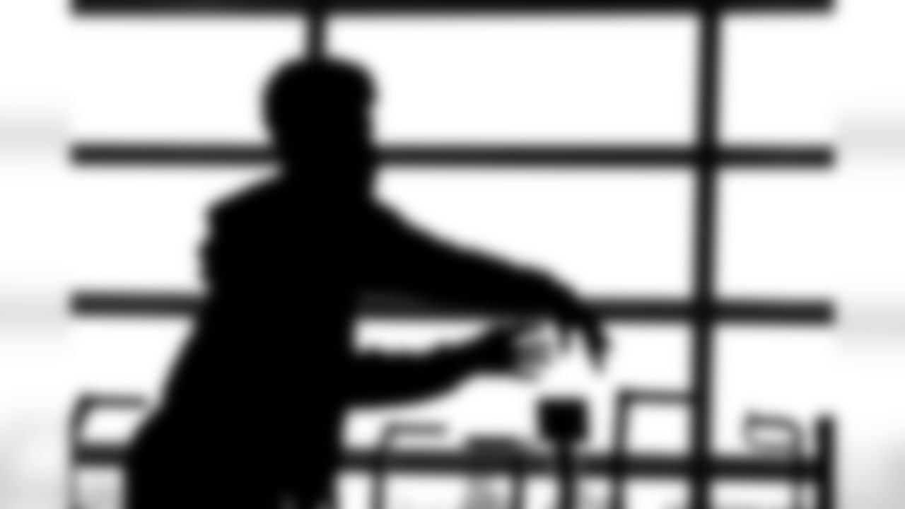 Atlanta Falcons wide receiver Jamal Agnew #14 during team lift at Atlanta Falcons Training Facility in Flowery Branch, Georgia, on Monday, December 8, 2025. (Photo by Taylor McLaughlin/Atlanta Falcons)