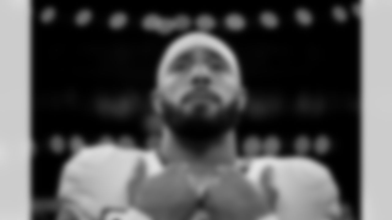 during the Week 12 Game against the New Orleans Saints at Caesars Superdome in New Orleans, La. on Sunday, November 23, 2025. (Photo by Taylor McLaughlin/Atlanta Falcons)