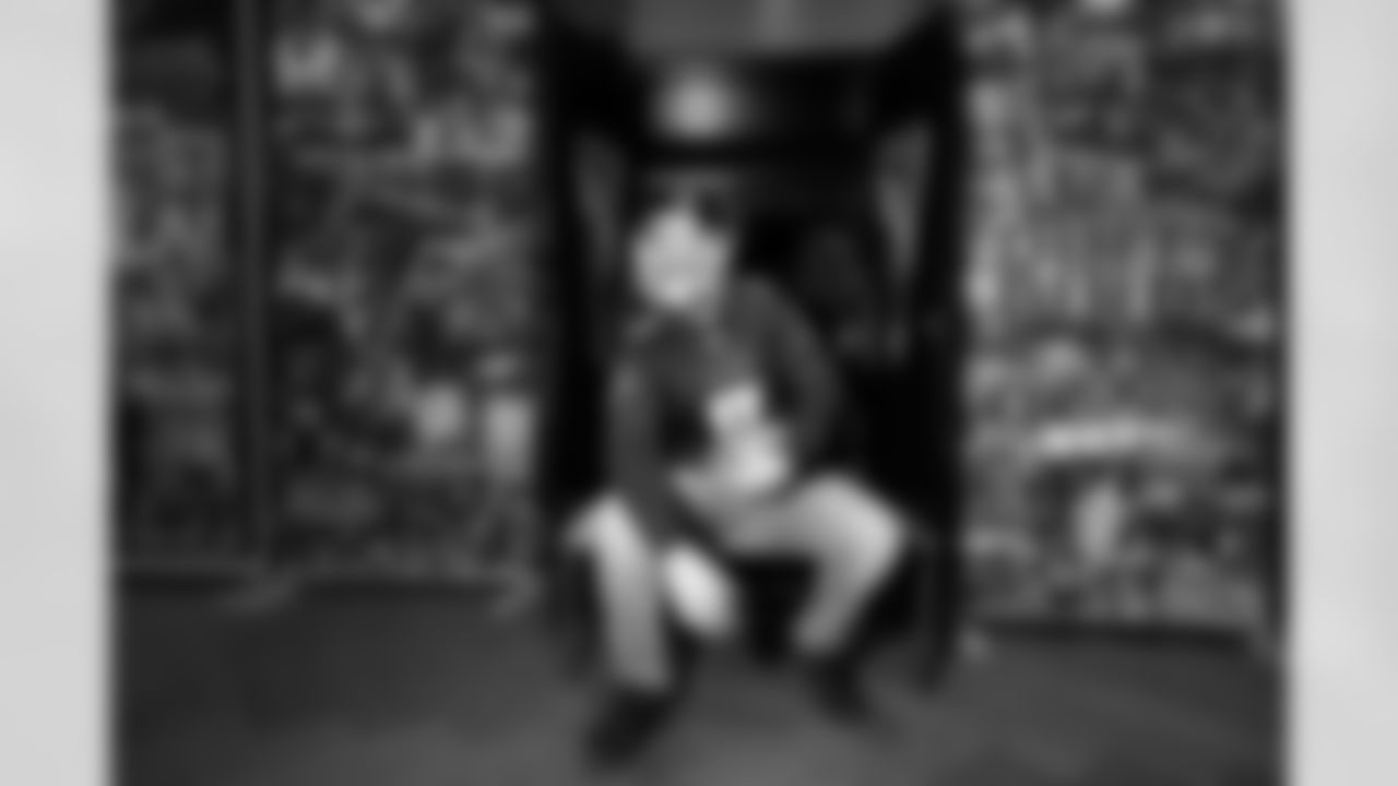 Scenes from Falcons Haus presented by Airbnb at Fotografiska Berlin in Berlin, Germany on Saturday, November 8, 2025. (Photo by Jay Bendlin/Atlanta Falcons)