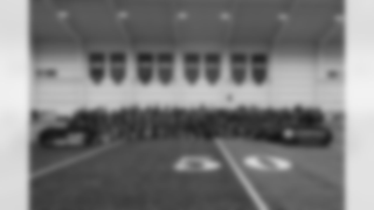 Scenes from the Atlanta Falcons Girls Flag Clinic at the Atlanta Falcons Training Facility in Flowery Branch, Ga. on Tuesday, February 17, 2026. (Photo by Kathryn Skeean/Atlanta Falcons)