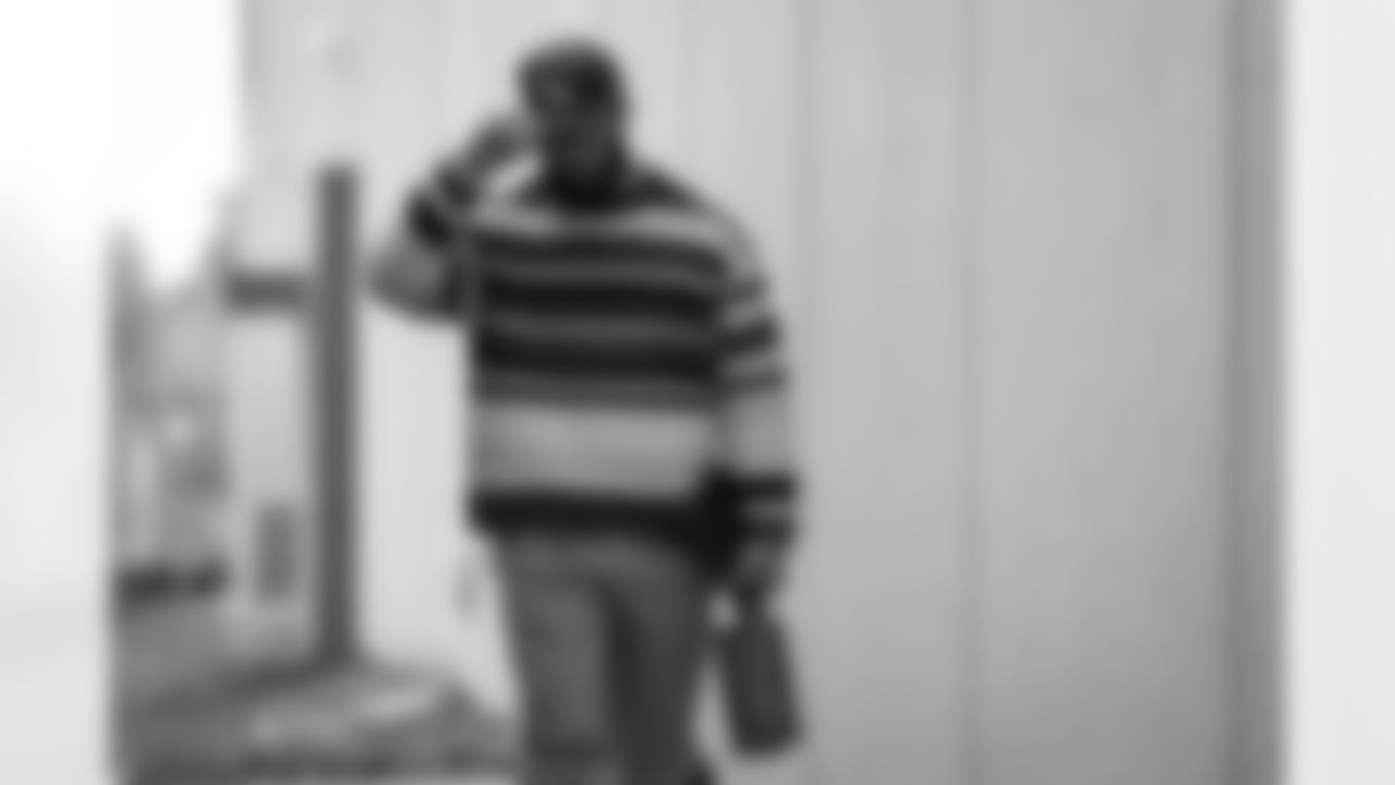 Atlanta Falcons safety Jessie Bates III #3 arrives before the Week 11 Game against the Carolina Panthers at Mercedes-Benz Stadium in Atlanta, Georgia on Sunday, November 16, 2025. (Photo by Jay Bendlin/Atlanta Falcons)