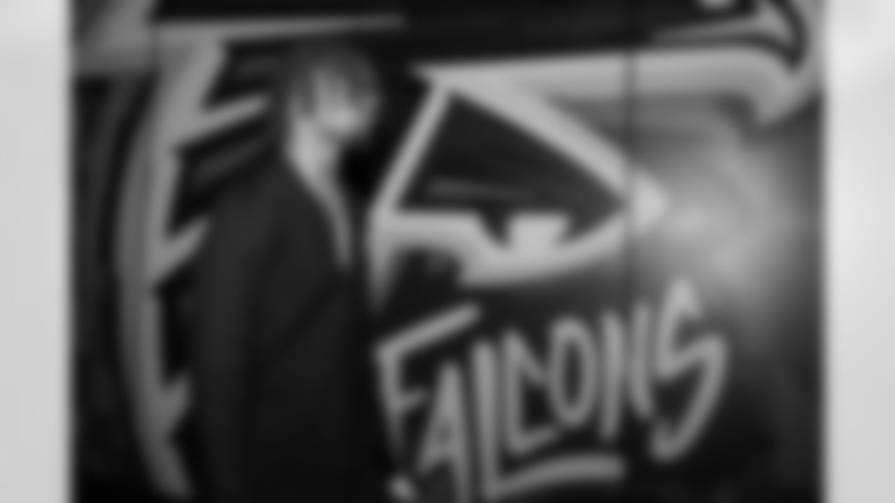 Atlanta Falcons cornerback A.J. Terrell #24 arrives prior to the Week 10 Game against the Indianapolis Colts at Olympic Stadium in Berlin, Germany on Sunday, November 9, 2025. (Photo by Taylor McLaughlin/Atlanta Falcons)