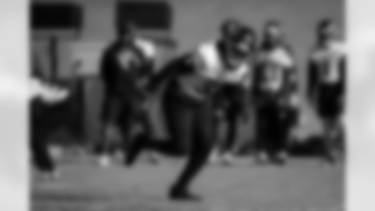 Atlanta Falcons safety Xavier Watts #31 during practice at Atlanta Falcons Training Facility in Flowery Branch, Georgia, on Thursday, January 1, 2026. (Photo by Taylor McLaughlin/Atlanta Falcons)