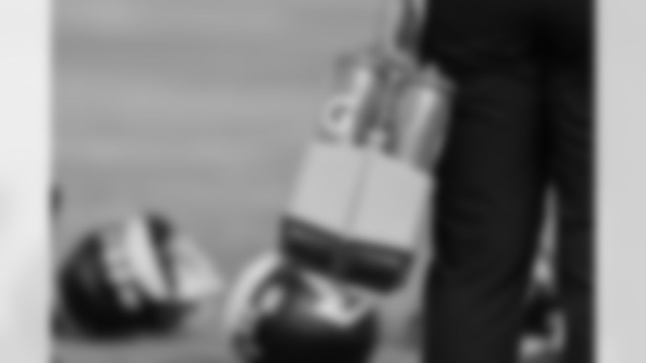 Gatorade water bottles during practice at Atlanta Falcons Training Facility in Flowery Branch, Georgia, on Wednesday, November 19, 2025. (Photo by Jay Bendlin/Atlanta Falcons)