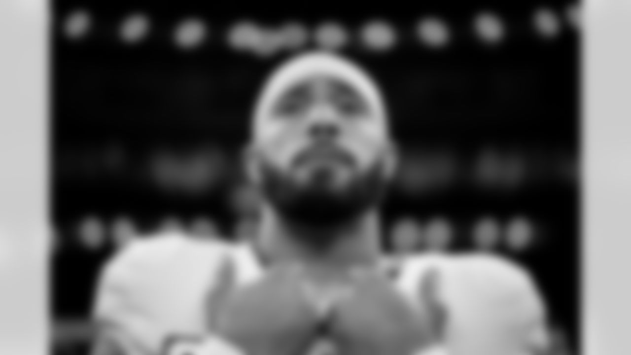 Atlanta Falcons safety Jessie Bates III #3 before the Week 12 Game against the New Orleans Saints at Caesars Superdome in New Orleans, La. on Sunday, November 23, 2025. (Photo by Taylor McLaughlin/Atlanta Falcons)