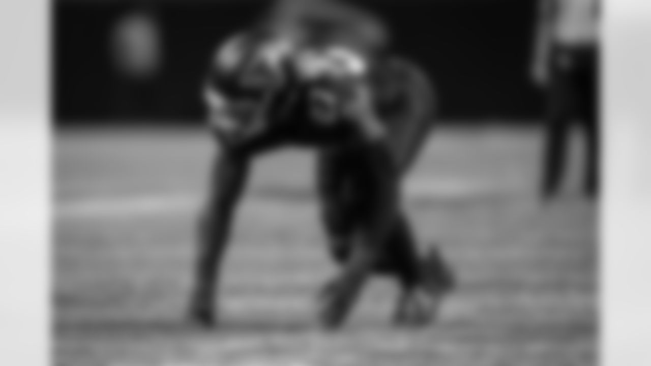 Atlanta Falcons edge rusher James Pearce Jr. #27 during the Preseason Game against the Detroit Lions at Mercedes-Benz Stadium in Atlanta, Georgia on Friday, August 8, 2025. (Photo by Jay Bendlin/Atlanta Falcons)
