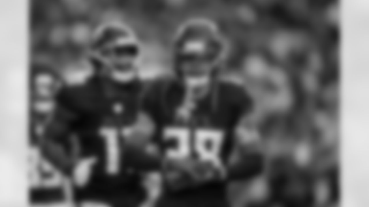 Atlanta Falcons cornerback Mike Ford Jr. #28 on the field during the Week 16 Game against the Arizona Cardinals at State Farm Stadium in Glendale, Arizona on Sunday, December 21, 2025. (Photo by Taylor McLaughlin/Atlanta Falcons)