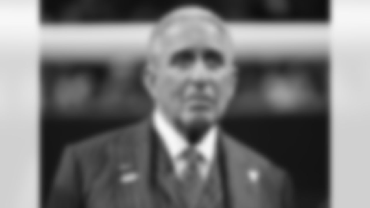 Atlanta Falcons owner Arthur Blank is seen during the game against the Tampa Bay Buccaneers at Mercedes-Benz Stadium in Atlanta, Georgia on Sunday, January 8, 2023. (Photo by Brandon Magnus/Atlanta Falcons)