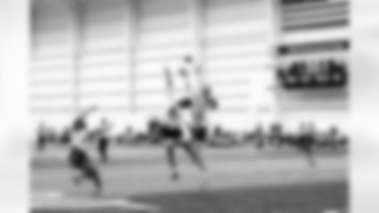 Scenes from the GACA Girls Flag Football All-Star Game at the Atlanta Falcons Training Facility in Flowery Branch, Ga. on Saturday, February 21, 2026. (Photo by Steven Burroughs/Atlanta Falcons)