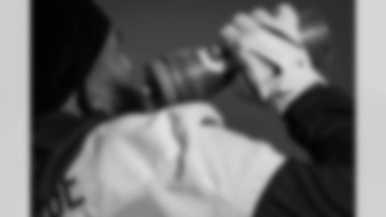 A Gatorade bottle during practice at Atlanta Falcons Training Facility in Flowery Branch, Georgia, on Wednesday, November 5, 2025. (Photo by Jay Bendlin/Atlanta Falcons)