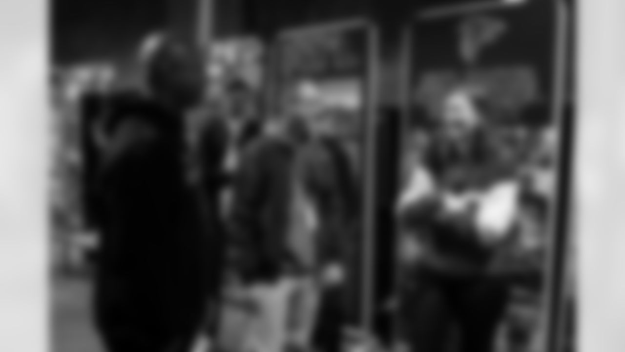 Scenes from Falcons Haus presented by Airbnb at Fotografiska Berlin in Berlin, Germany on Saturday, November 8, 2025. (Photo by Jay Bendlin/Atlanta Falcons)