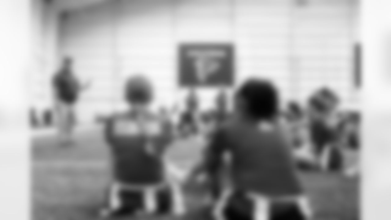 Scenes from the GACA Girls Flag Football All-Star Game at the Atlanta Falcons Training Facility in Flowery Branch, Ga. on Saturday, February 21, 2026. (Photo by Steven Burroughs/Atlanta Falcons)