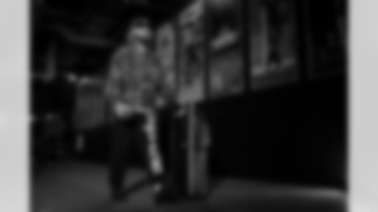 Atlanta Falcons safety Jessie Bates III #3 arrives before the Week 9 Game against the New England Patriots at Gillette Stadium in Foxborough, Massachusetts on Sunday, November 2, 2025. (Photo by Jay Bendlin/Atlanta Falcons)