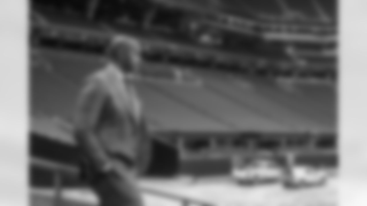 Behind the scenes of Atlanta Falcons General Manager Ian Cunningham at Mercedes-Benz Stadium in Atlanta, Ga. on Tuesday, February 3, 2026. (Photo by Taylor McLaughlin/Atlanta Falcons)