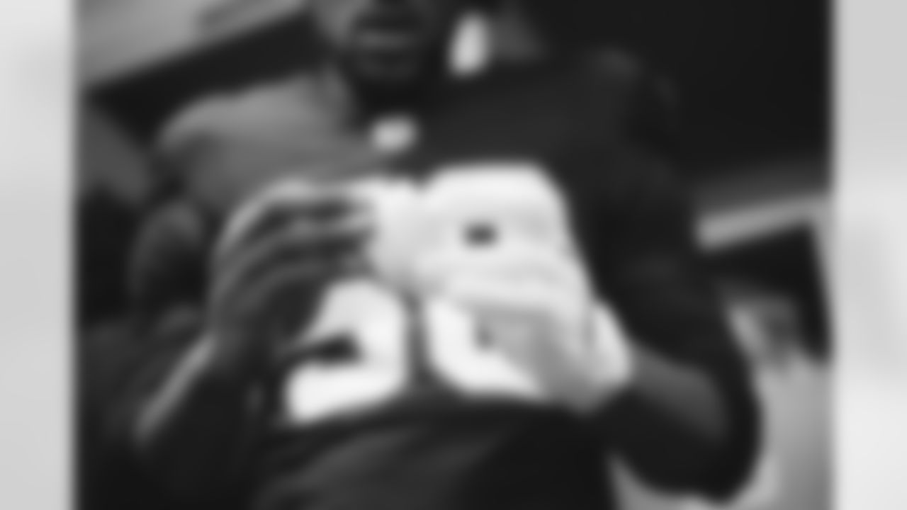 Atlanta Falcons edge rusher Leonard Floyd #56 during the Week 15 Game against the Tampa Bay Buccaneers at Raymond James Stadium in Tampa, Florida on Thursday, December 11, 2025. (Photo by Brandon Magnus/Atlanta Falcons)