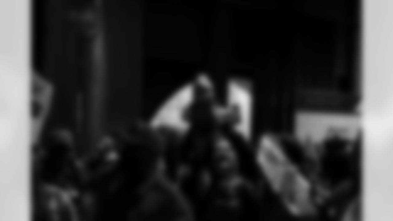 Scenes from Falcons Haus presented by Airbnb at Fotografiska Berlin in Berlin, Germany on Saturday, November 8, 2025. (Photo by Jay Bendlin/Atlanta Falcons)