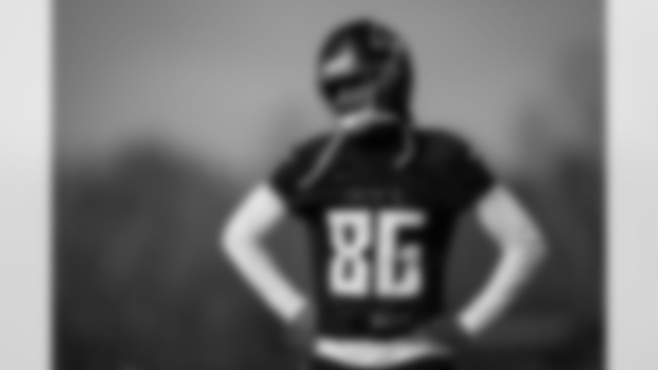 Atlanta Falcons wide receiver Malik Heath #86 during practice at Atlanta Falcons Training Facility in Flowery Branch, Georgia, on Wednesday, December 17, 2025. (Photo by Jay Bendlin/Atlanta Falcons)