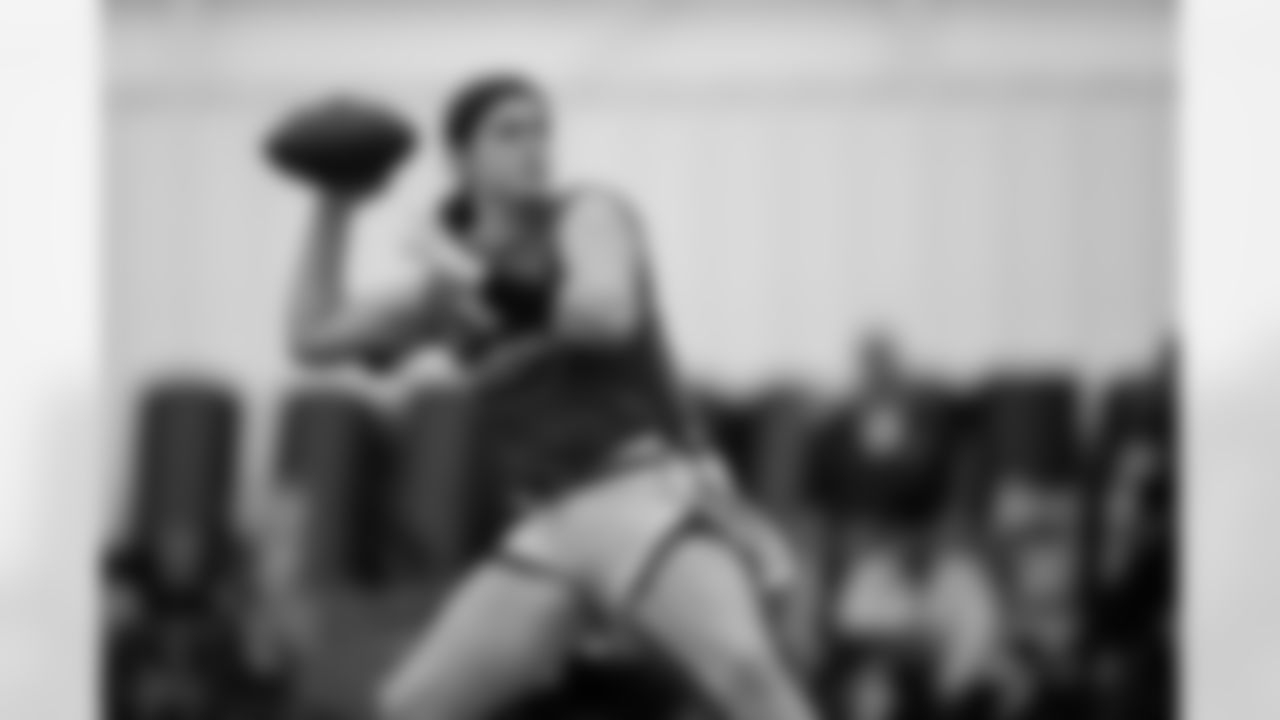 Scenes from the GACA Girls Flag Football All-Star Game at the Atlanta Falcons Training Facility in Flowery Branch, Ga. on Saturday, February 21, 2026. (Photo by Jay Bendlin/Atlanta Falcons)