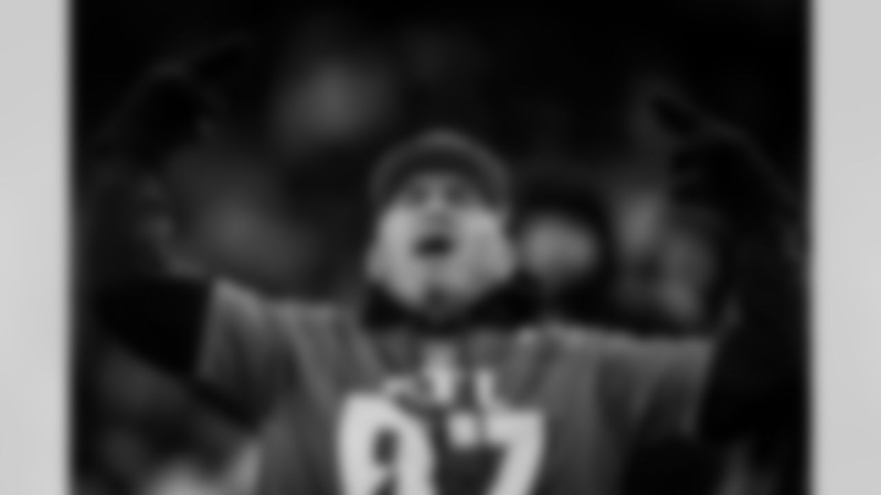 Fans during the Week 13 Game against the New York Jets at Metlife Stadium in East Rutherford, New Jersey on Sunday, November 30, 2025. (Photo by Taylor McLaughlin/Atlanta Falcons)