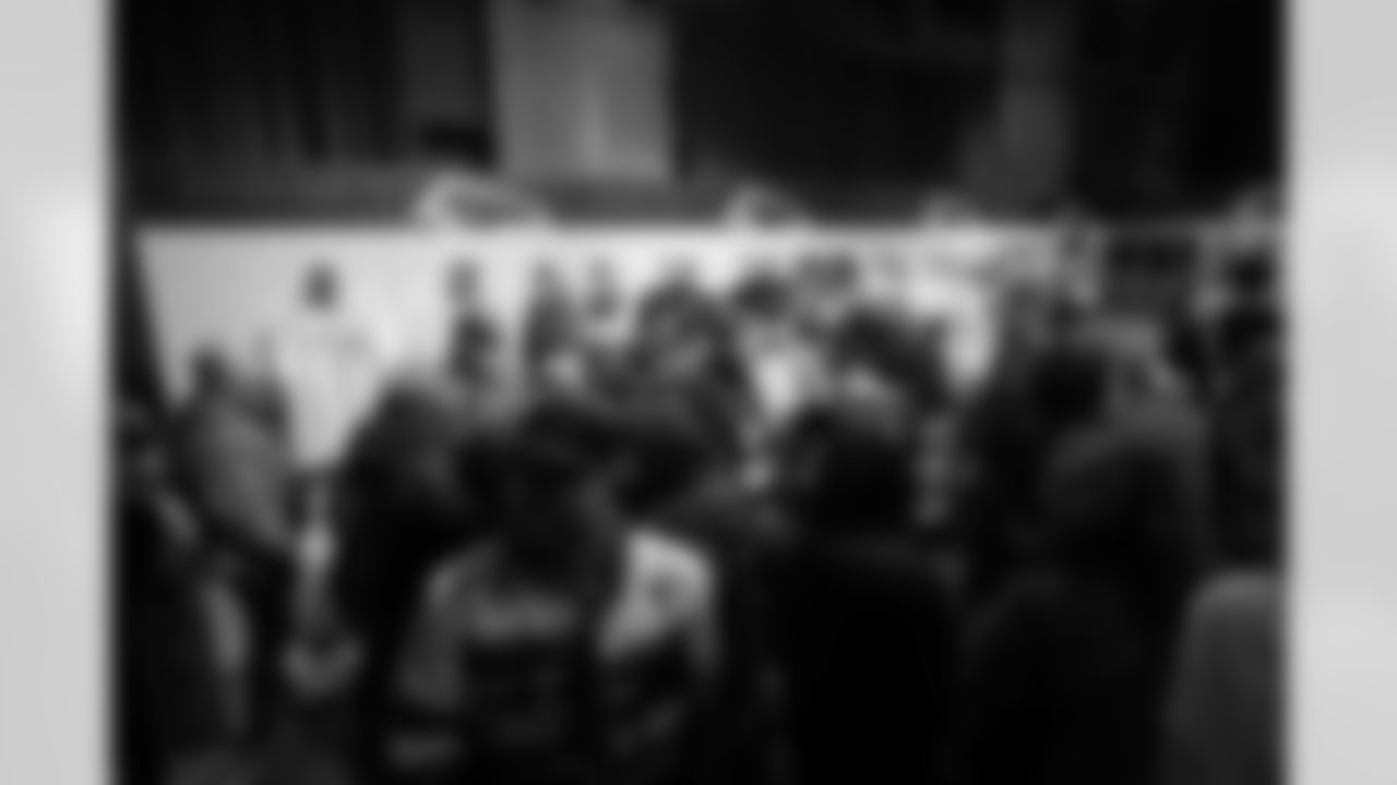 Scenes from Falcons Haus presented by Airbnb at Fotografiska Berlin in Berlin, Germany on Saturday, November 8, 2025. (Photo by Jay Bendlin/Atlanta Falcons)