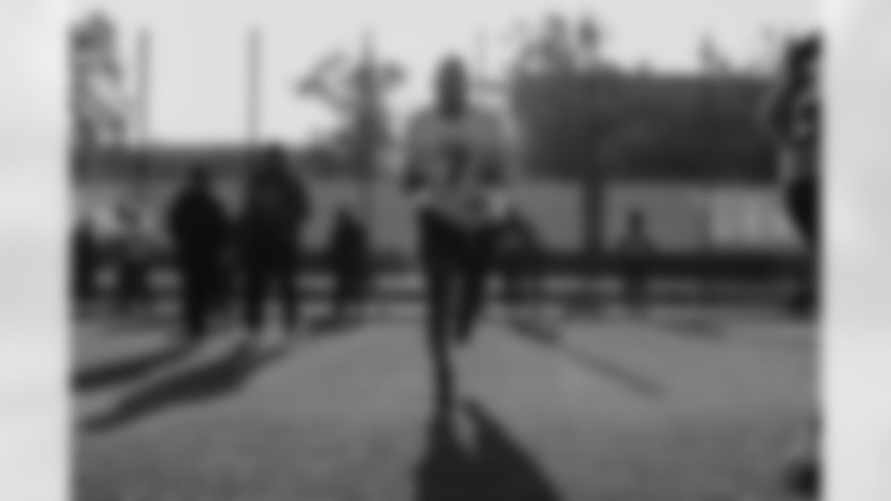 Atlanta Falcons running back Bijan Robinson #7 during practice at the FC Union Berlin Training Facility in Berlin, Germany on Friday, November 7, 2025. (Photo by Taylor McLaughlin/Atlanta Falcons)