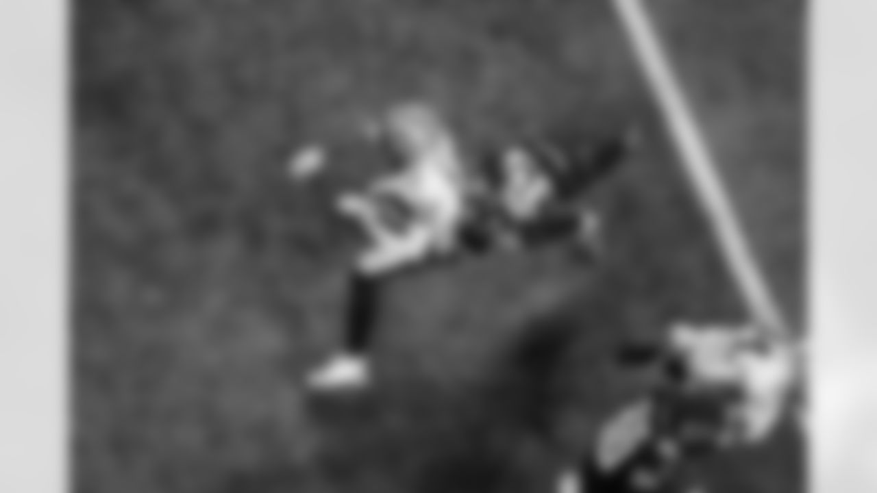 Atlanta Falcons cornerback Natrone Brooks #35 makes a tackle during the Week 18 Game against the New Orleans Saints at Mercedes-Benz Stadium in Atlanta, Georgia on Sunday, January 4, 2026. (Photo by Taylor McLaughlin/Atlanta Falcons)