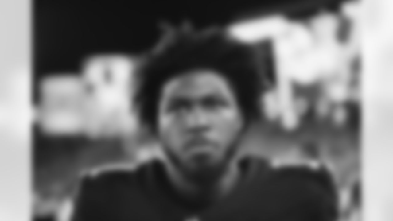 Atlanta Falcons edge rusher Jalon Walker #11 during the Week 15 Game against the Tampa Bay Buccaneers at Raymond James Stadium in Tampa, Florida on Thursday, December 11, 2025. (Photo by Brandon Magnus/Atlanta Falcons)