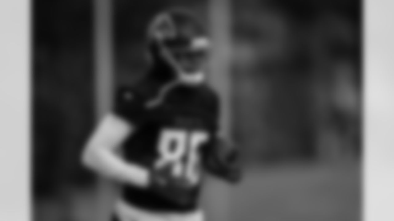 Atlanta Falcons wide receiver Malik Heath #86 during practice at Atlanta Falcons Training Facility in Flowery Branch, Georgia, on Wednesday, December 17, 2025. (Photo by Jay Bendlin/Atlanta Falcons)