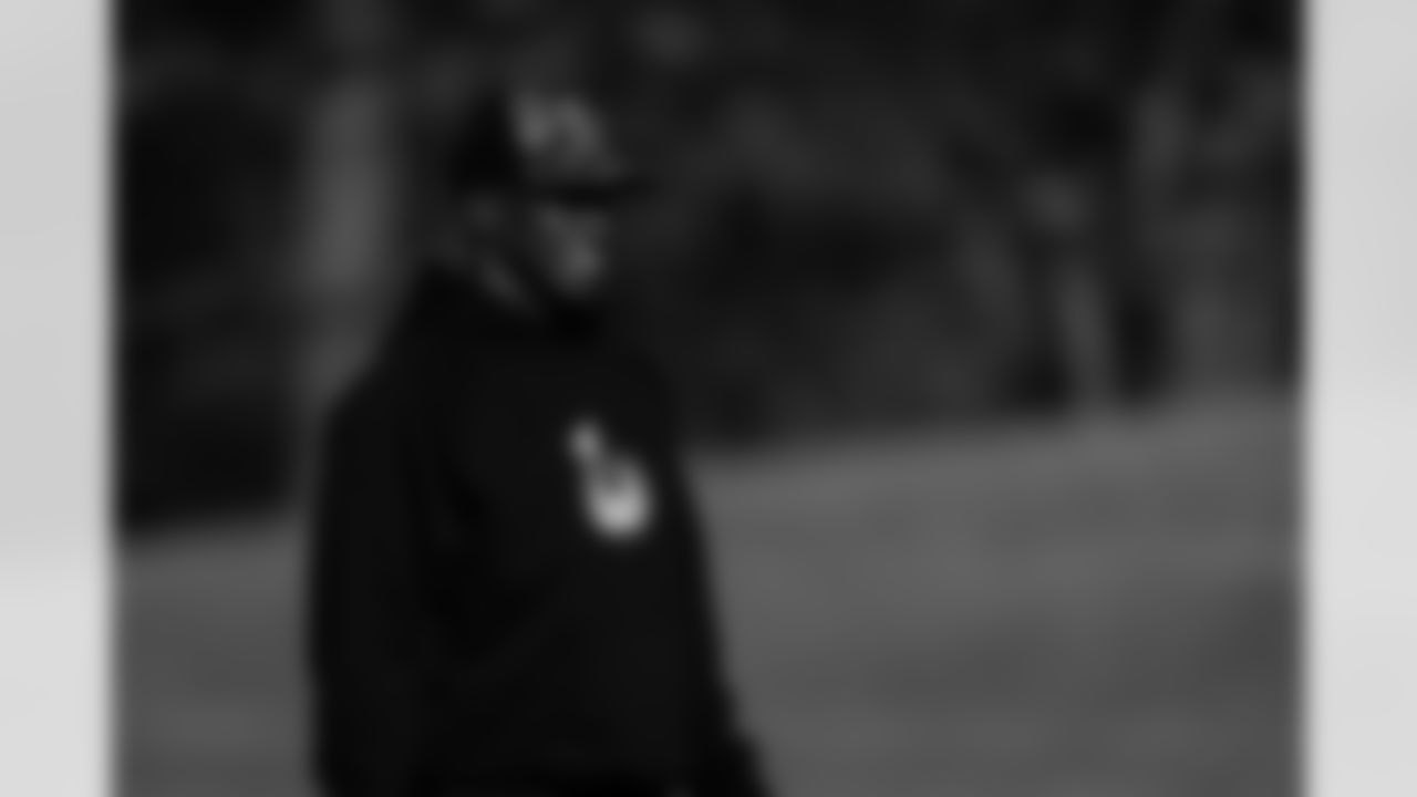 Atlanta Falcons head coach Raheem Morris during practice at Atlanta Falcons Training Facility in Flowery Branch, Georgia, on Wednesday, November 5, 2025. (Photo by Jay Bendlin/Atlanta Falcons)