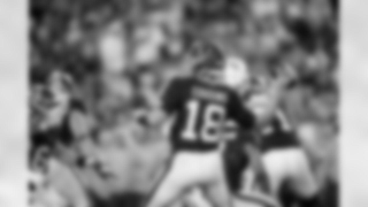 Atlanta Falcons quarterback Kirk Cousins #18 throws during the Week 15 Game against the Tampa Bay Buccaneers at Raymond James Stadium in Tampa, Florida on Thursday, December 11, 2025. (Photo by Mitch Martin/Atlanta Falcons)