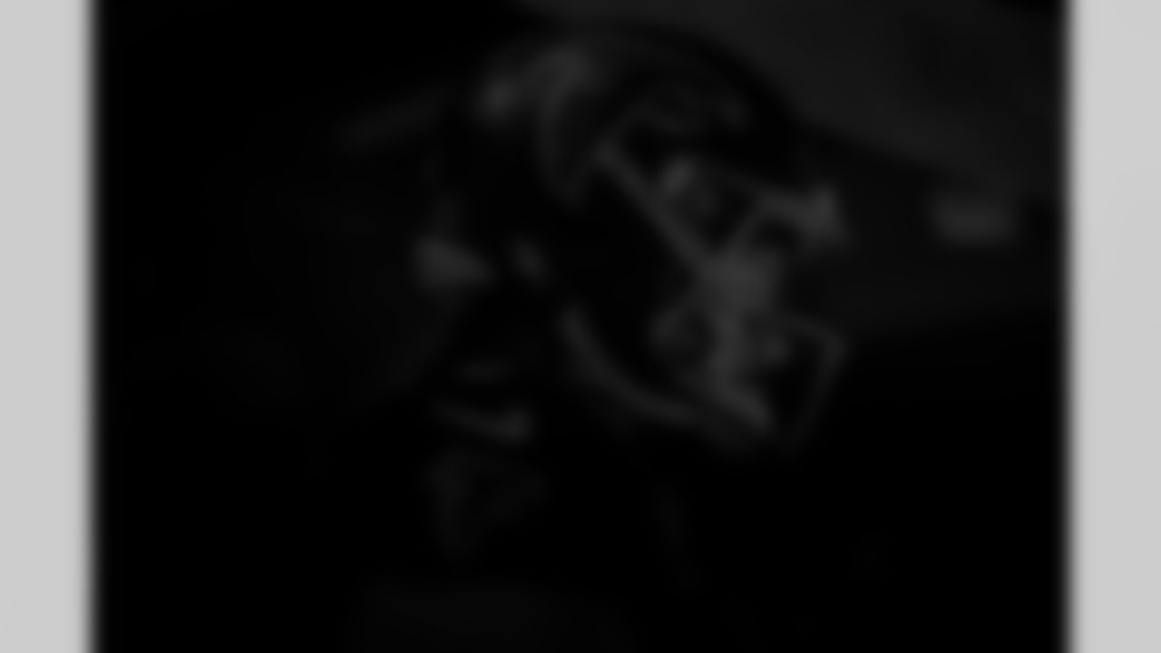 Atlanta Falcons running back Bijan Robinson #7 in the tunnel before the Week 14 Game against the Seattle Seahawks at Mercedes-Benz Stadium in Atlanta, Georgia on Sunday, December 7, 2025. (Photo by Taylor McLaughlin/Atlanta Falcons)