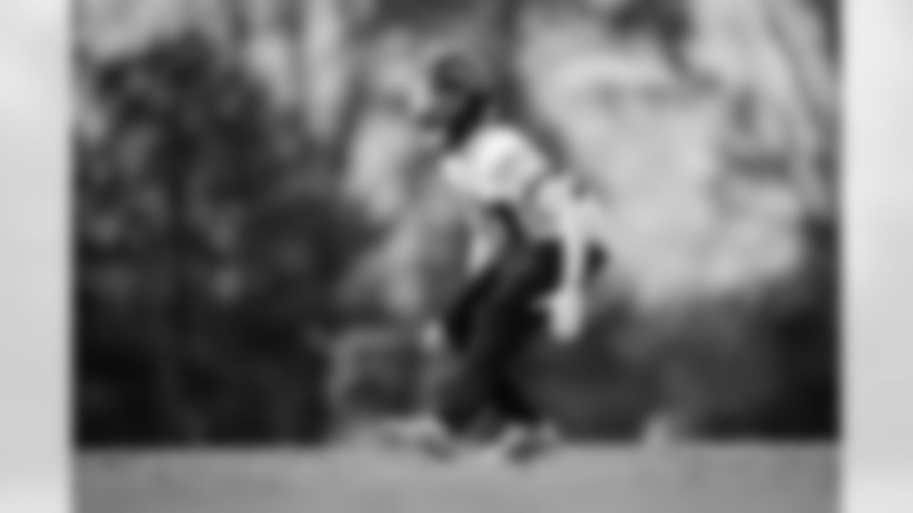 Atlanta Falcons cornerback Cobee Bryant #37 during practice at Atlanta Falcons Training Facility in Flowery Branch, Georgia, on Wednesday, December 17, 2025. (Photo by Jay Bendlin/Atlanta Falcons)