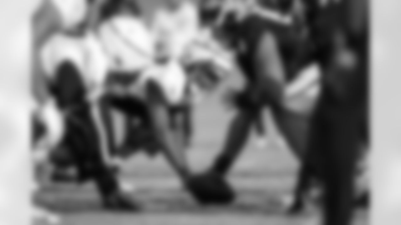 Atlanta Falcons edge rusher James Pearce Jr. #27 during practice at Atlanta Falcons Training Facility in Flowery Branch, Georgia, on Thursday, November 13, 2025. (Photo by Taylor McLaughlin/Atlanta Falcons)